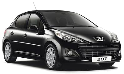 R�server une - Peugeot 207 A/C - avec LUZCAR